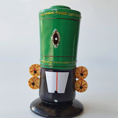"Etikoppaka Wooden Lord Balaji-A-4 - Click here to View more details about this Product